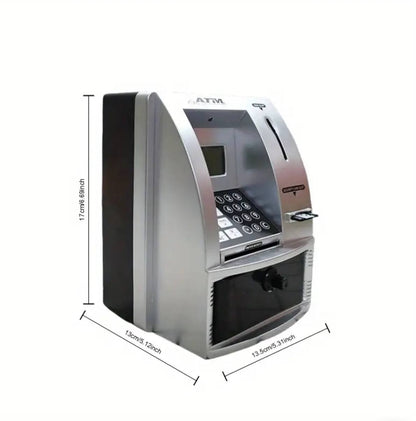 Mini ATM kids saving bank.