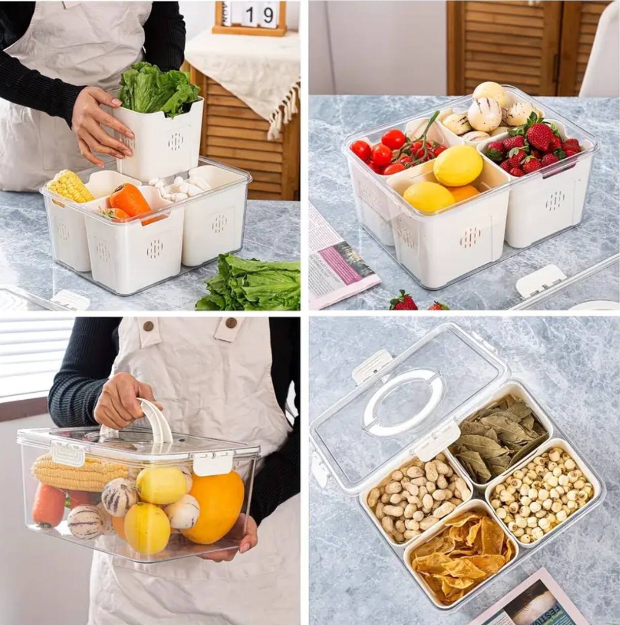 Stackable Fridge Storage Box