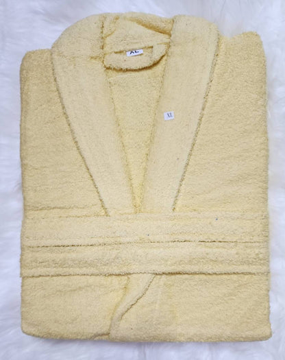 Coloured bathrobes