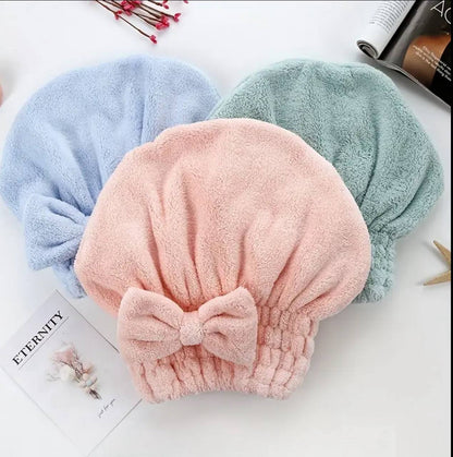 Super absorbent quick drying hair capkñh
