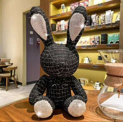 New Luxury Diamond Fragrant Rabbit Plush Pendant