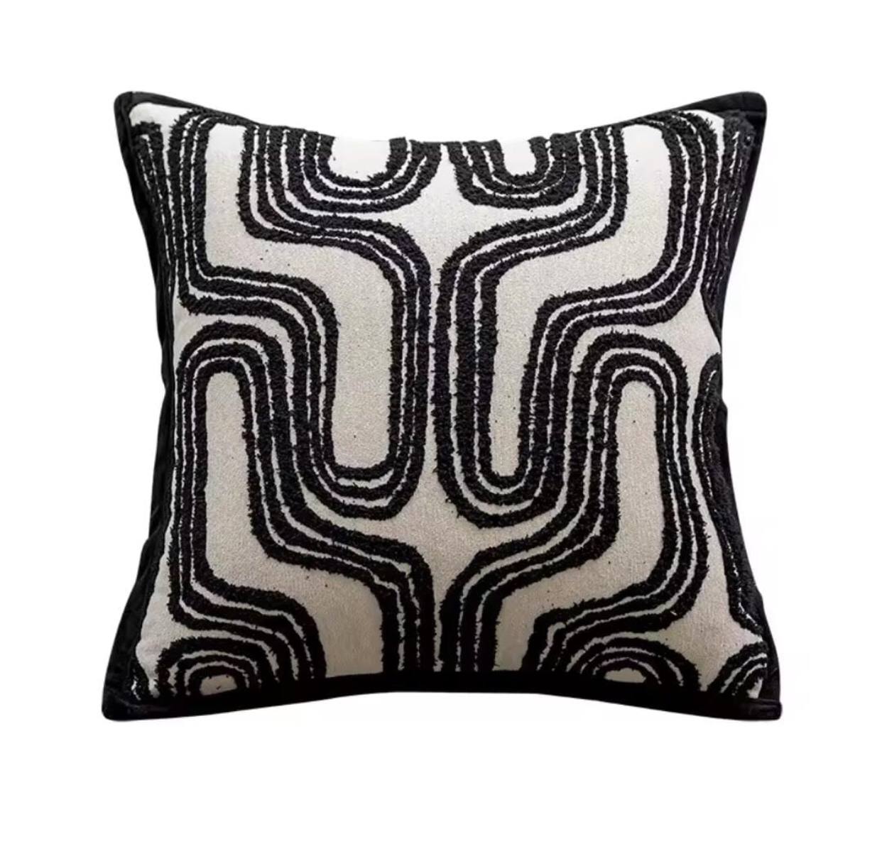 Luxury thick  retro throw pillow covers