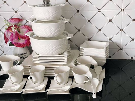 42 PCs dinner set