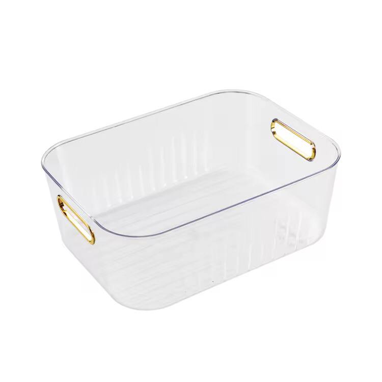 Light luxury desktop transparent storage boxes
Available in clear and white