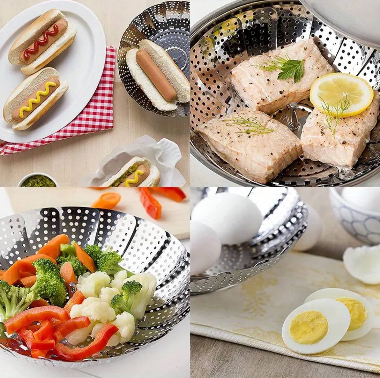 Stainless Steel Steamer Basket