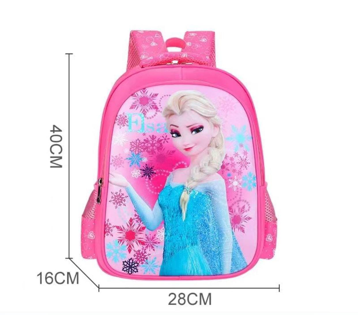 Kids cartoon themed school bags