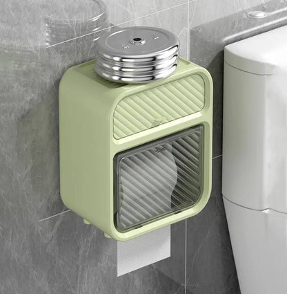 Space-Saving Wall-Mounted Tissue Box Holder