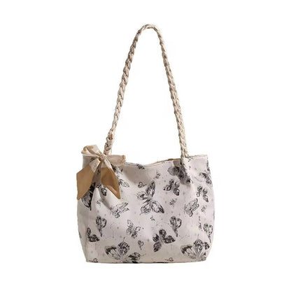 BEAUTIFUL BUTTERFLY SHOULDER TOTE BAG