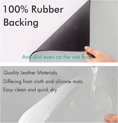 Super absorbent Nonslip Drain  dish drying  mat