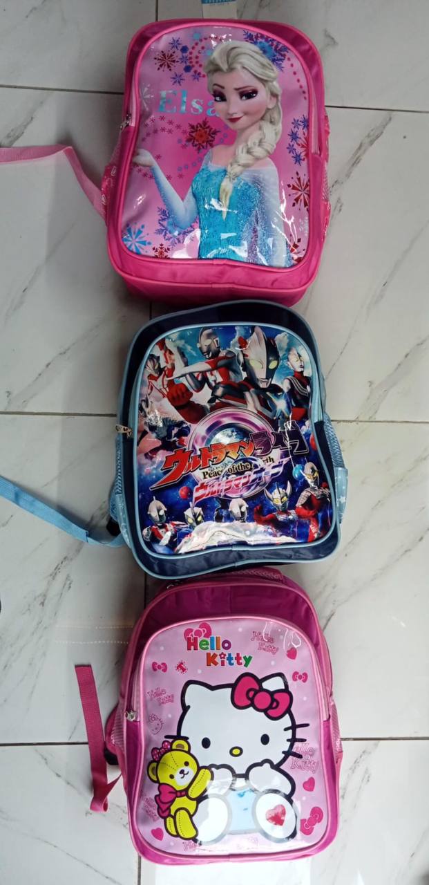Cartoon themed kids back pack
