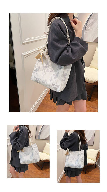 BEAUTIFUL BUTTERFLY SHOULDER TOTE BAG