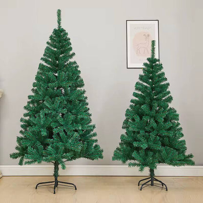 Green cypress Christmas tree