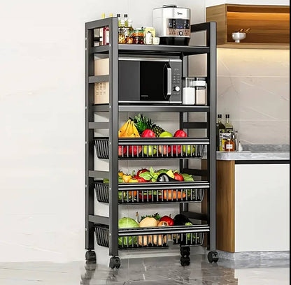 5 layers Multifunctional Metallic rack