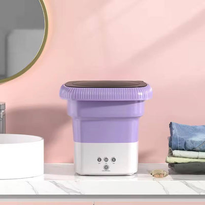 Foldable washing machine