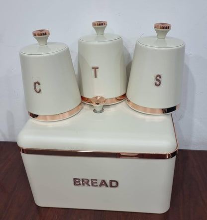 15L bread Bin with 3 canisters