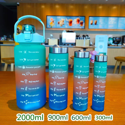4 in1 motivation water bottle
