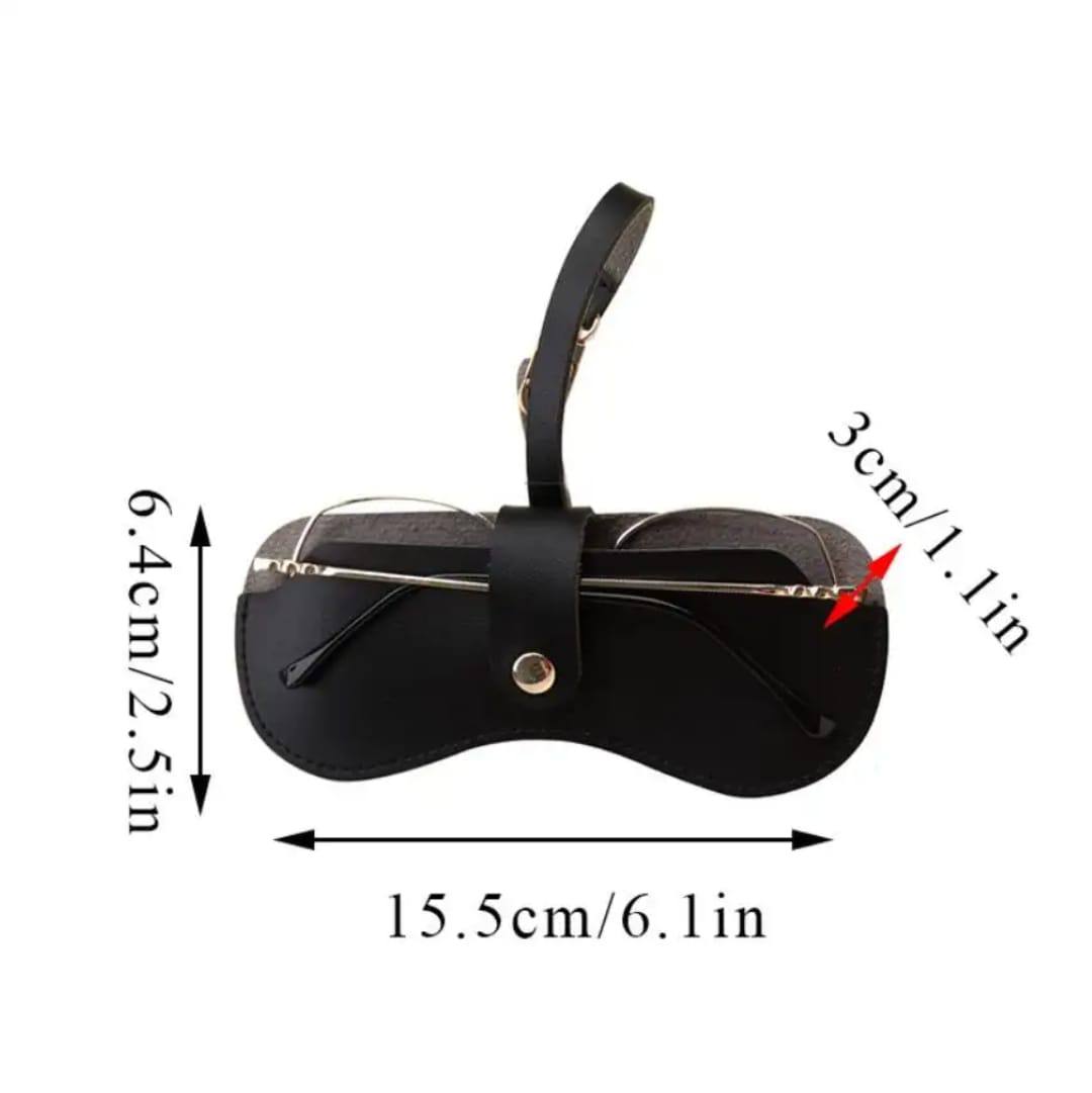 Portable PU Leather Spectacle/ Sunglasses Case