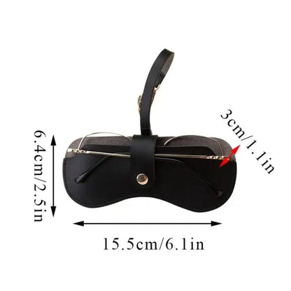 Portable PU Leather Spectacle/ Sunglasses Case