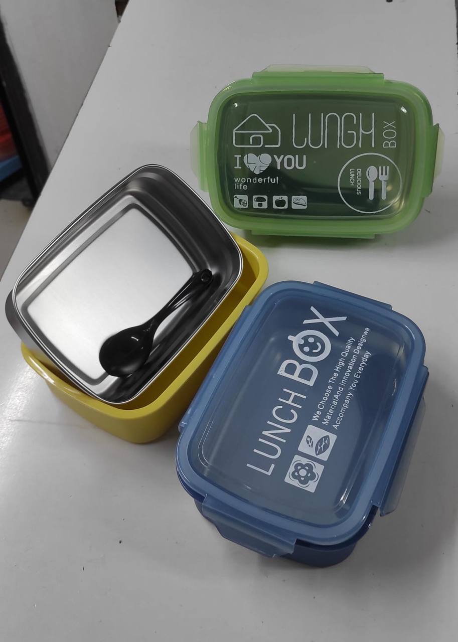 Leak proof steel food containers, lunch box