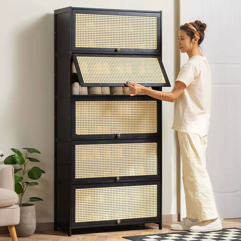 11Layer Breathable Bamboo Shoe Storage Cabinet