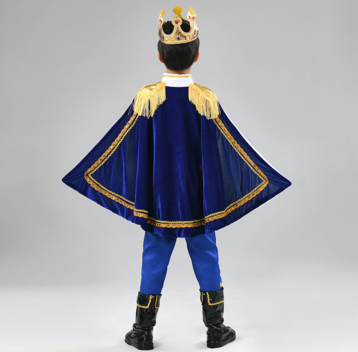 Professional Children's  king cosplay costume
