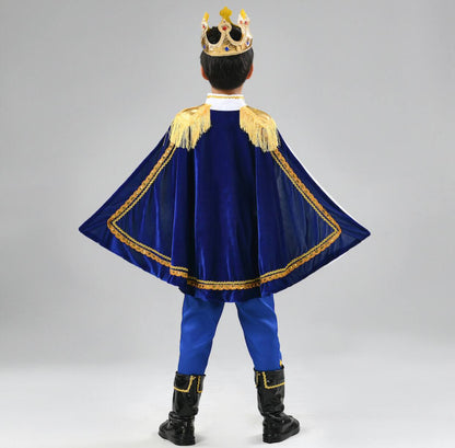 Professional Children's  king cosplay costume