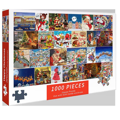 1000pcs Christmas themed Jigsaw Puzzle