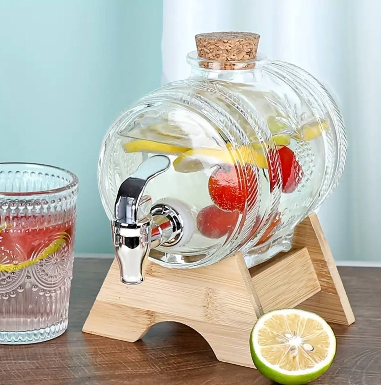 5l Wine barrel beverage dispenser