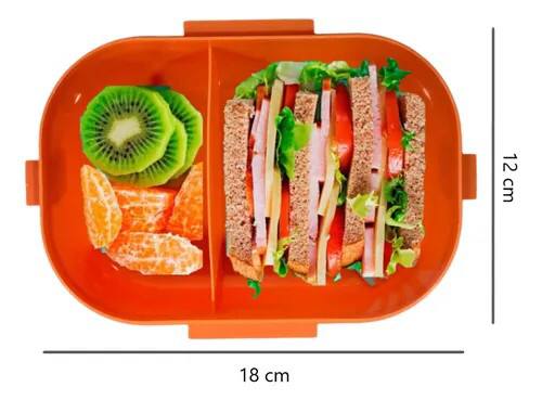 Oval Dino Cartoon themed Healthy Plastic Lunch Box,