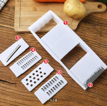 5 in 1 manual Multi-Functional Vegetable Slicer & Grater,