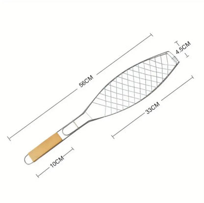 Fish Grill Basket, Rack Top Grade