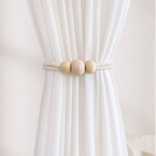 2Pcs Nordic Magnetic Curtain Binding Strap