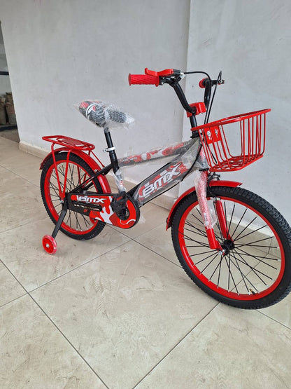 BMX kids bicycle size 20 red,blue and green