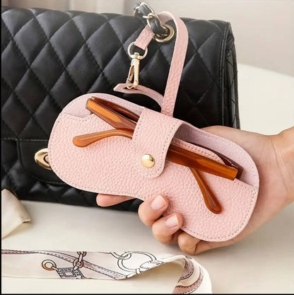 Portable PU Leather Spectacle/ Sunglasses Case