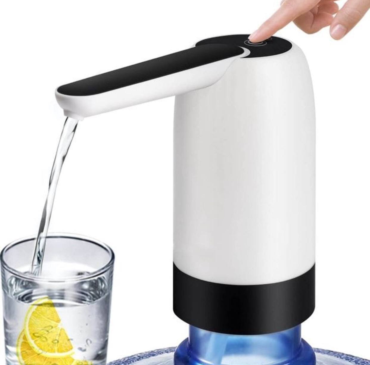 Electric hand press water pump