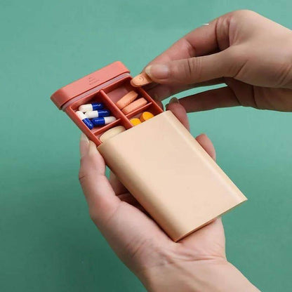Nordic style pill (medicine) organiser