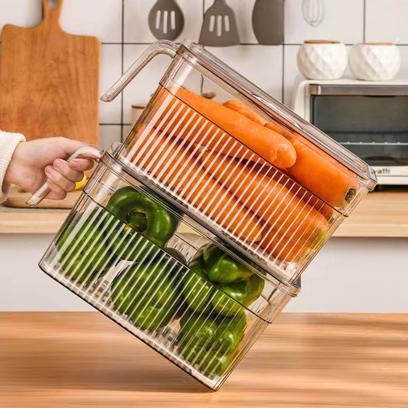 Acrylic fridge containers/organizers