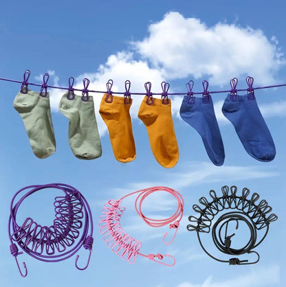 1.8M Outdoor Windproof Clothesline