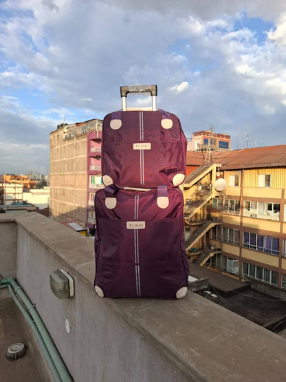 2 in 1 High Quality Big Sizes Trolley Travel Bags