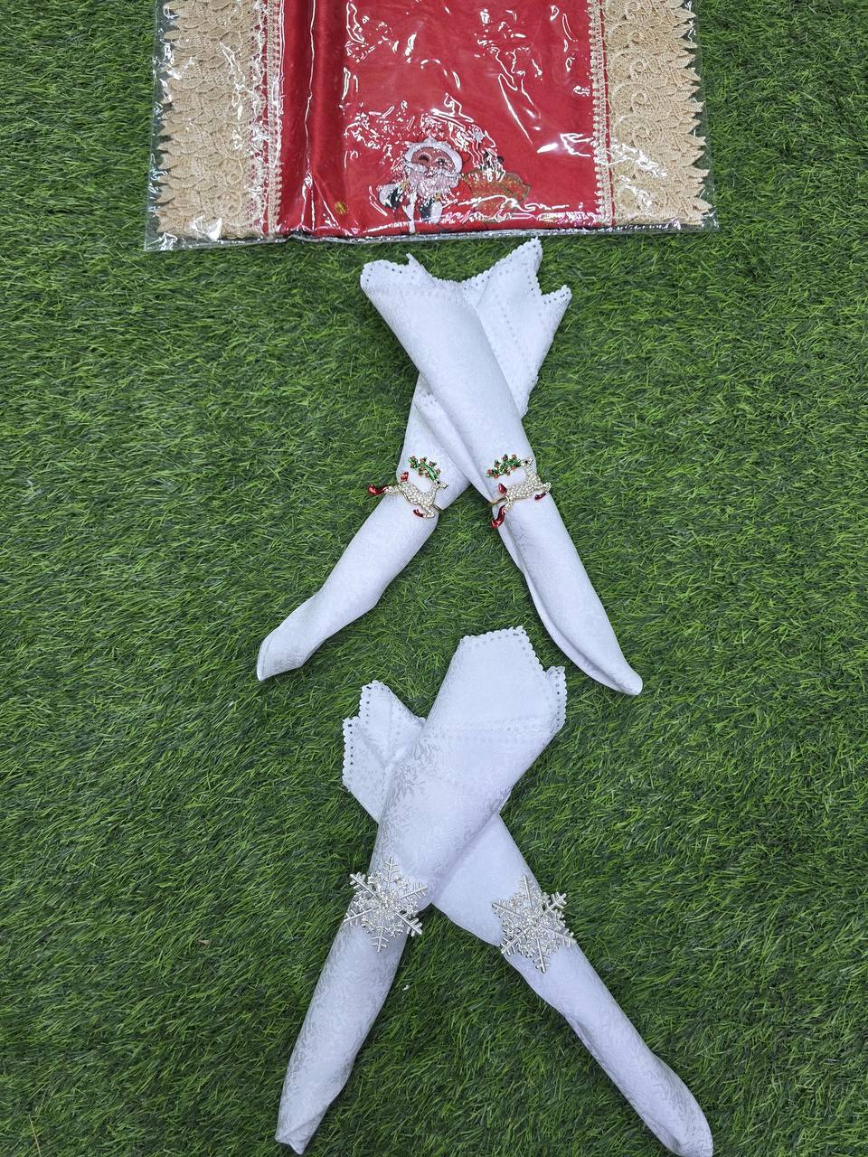 Custom Unique Napkin holder Rings. 6pcs