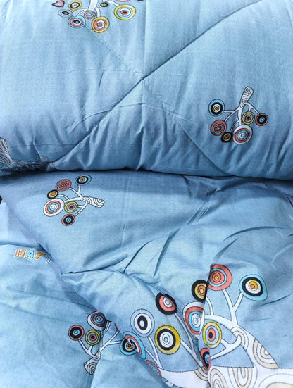 Unbinded duvets 1 bedsheet 2 pillow case