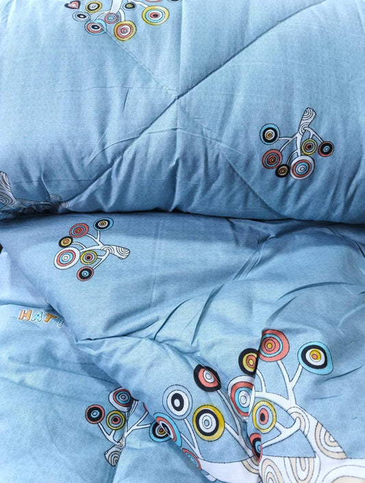Unbinded duvets 1 bedsheet 2 pillow case
